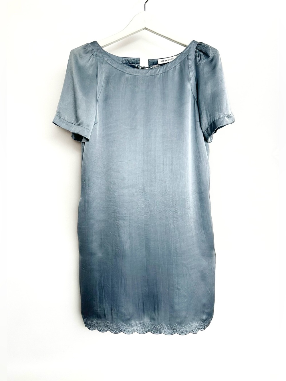 ⏰FINAL$DROP- SILK✨See By Chloe Shift Dress